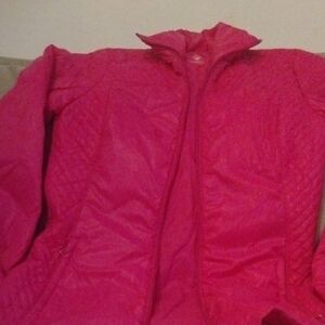Ellie Vibrant Pink Puffer Jacket